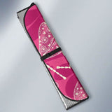 Beautiful Dragonfly Pink Background Car Auto Sun Shades 172609 - YourCarButBetter