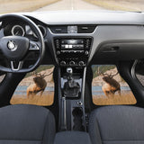 Beautiful Elk on River Car Floor Mat 210502 - YourCarButBetter