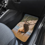 Beautiful Elk on River Car Floor Mat 210502 - YourCarButBetter