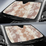 Beautiful Hexagon Japanese Pattern Car Auto Sun Shades 094201 - YourCarButBetter