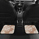 Beautiful Hexagon Japanese Pattern Front And Back Car Mats 094201 - YourCarButBetter