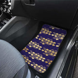 Beautiful Japanese Fan Pattern Front And Back Car Mats 094201 - YourCarButBetter