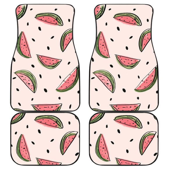 Beauty Art Watermelon Pattern Print Car Floor Mats 210507 - YourCarButBetter