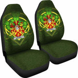 Becket Ireland Car Seat Cover Celtic Shamrock (Set Of Two) 154230 - YourCarButBetter