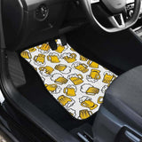 Beer Design Pattern Front And Back Car Mats 195016 - YourCarButBetter