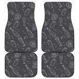 Beer Hand Drawn Pattern Front And Back Car Mats 195016 - YourCarButBetter