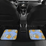 Beer Pattern Front And Back Car Mats 195016 - YourCarButBetter