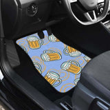 Beer Pattern Front And Back Car Mats 195016 - YourCarButBetter