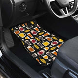 Beer Type Pattern Front And Back Car Mats 195016 - YourCarButBetter