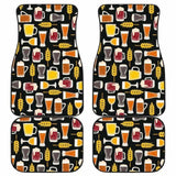 Beer Type Pattern Front And Back Car Mats 195016 - YourCarButBetter