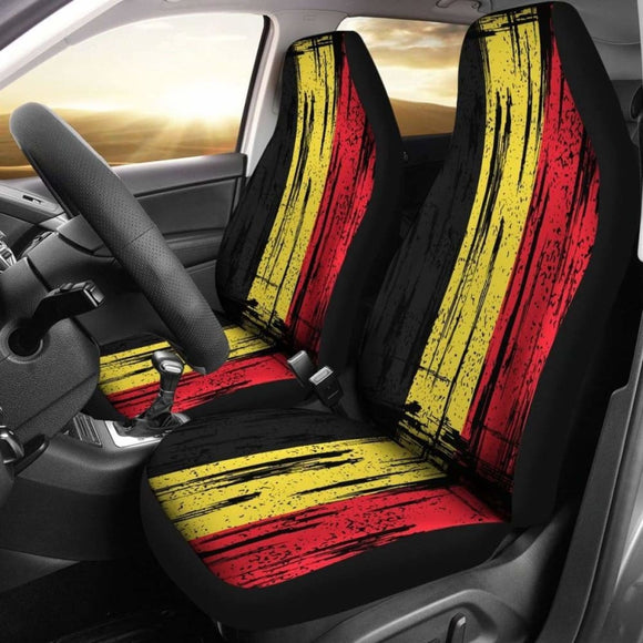 Belgium Grunge Flag Car Seat Cover 1 232125 - YourCarButBetter