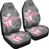 Believe - Butterfly Car Seat Cover 184610 - YourCarButBetter