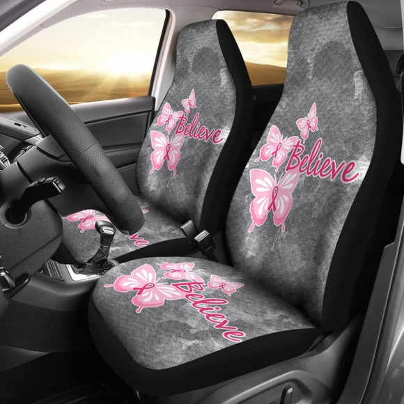 Believe - Butterfly Car Seat Cover 184610 - YourCarButBetter