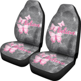 Believe - Butterfly Car Seat Cover 184610 - YourCarButBetter
