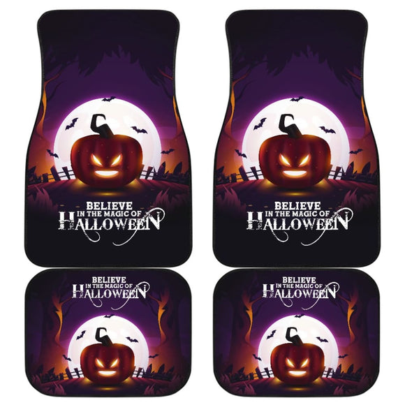 Believe In The Magic Of Halloween Car Floor Mats 211507 - YourCarButBetter