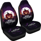 Believe In The Magic Of Halloween Car Seat Covers 211507 - YourCarButBetter