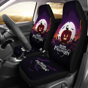 Believe In The Magic Of Halloween Car Seat Covers 211507 - YourCarButBetter