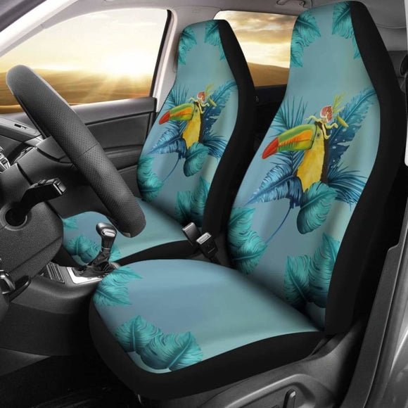 Belize Car Seat Covers Belizean Toucan Bird 4 221205 - YourCarButBetter