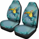 Belize Car Seat Covers Belizean Toucan Bird 4 221205 - YourCarButBetter