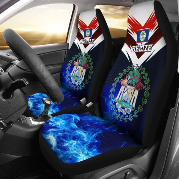 Belize New Release Car Seat Covers (Set Of Two) 221205 - YourCarButBetter