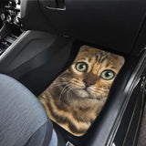 Bengal Cat Car Floor Mats Funny Cat Lover 112428 - YourCarButBetter