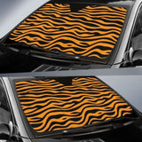 Bengal Tigers Skin Print Pattern Background Car Auto Sun Shades 172609 - YourCarButBetter