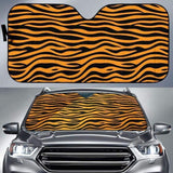 Bengal Tigers Skin Print Pattern Background Car Auto Sun Shades 172609 - YourCarButBetter