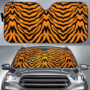 Bengal Tigers Skin Print Pattern Car Auto Sun Shades 172609 - YourCarButBetter