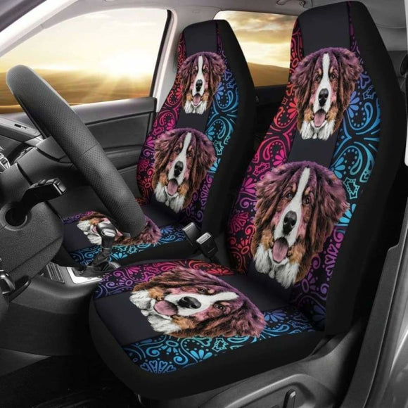 Bernese Mountain Car Seat Covers 06 102802 - YourCarButBetter