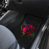 Best Gift Ideas Pink Rose Bush Floral Lovers Car Floor Mats 211101 - YourCarButBetter