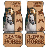 Best Selection Horse Decor Car Floor Mats 211203 - YourCarButBetter
