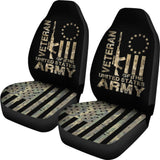 Betsy Ross Flag Us Army Veteran Camo Car Seat Covers 550317 - YourCarButBetter