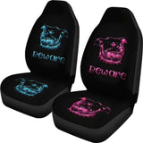 Beware of Pitbull Car Seat Covers 113510 - YourCarButBetter