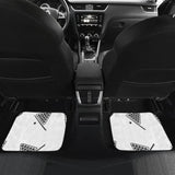 Billiard Ball Pattern Print Design 03 Front And Back Car Mats 153908 - YourCarButBetter