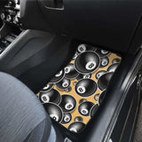 Billiard Ball Pattern Print Design 04 Front And Back Car Mats 153908 - YourCarButBetter