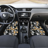 Billiard Ball Pattern Print Design 04 Front And Back Car Mats 153908 - YourCarButBetter