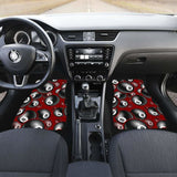 Billiard Ball Pattern Print Design 05 Front And Back Car Mats 153908 - YourCarButBetter