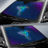 Bionic Beaver Bird Starry Sky Car Sun Shade 550317 - YourCarButBetter