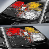 Bison Arrow Native American Design Auto Sun Shades 093223 - YourCarButBetter