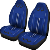 Black And Blue Infiniti Car Seat Covers Custom 2 210801 - YourCarButBetter