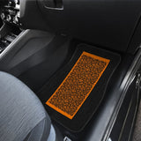 Black And Brown Leopard Skin Print Car Floor Mats 211504 - YourCarButBetter