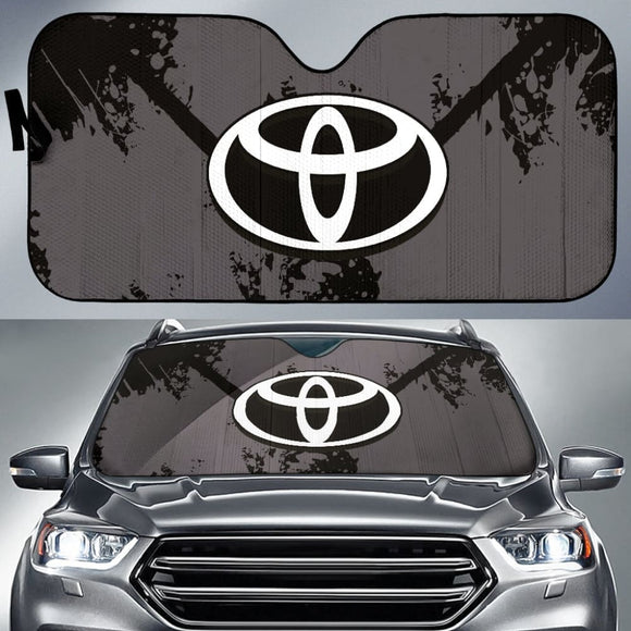 Black And Grey Toyota Amazing Style Car Auto Sun Shades Custom 3 211001 - YourCarButBetter