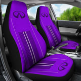 Black And Purple Infiniti Car Seat Covers Custom 2 210801 - YourCarButBetter