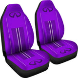 Black And Purple Infiniti Car Seat Covers Custom 2 210801 - YourCarButBetter