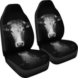Black And White-2 Car Seat Covers 144730 - YourCarButBetter
