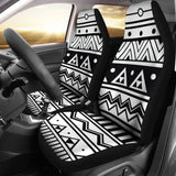 Black And White Aztec Car Seat Covers 174510 - YourCarButBetter