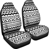 Black And White Aztec Design Car Seat Covers 174510 - YourCarButBetter
