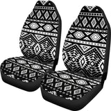 Black And White Aztec Design Car Seat Covers 174510 - YourCarButBetter