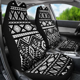 Black And White Aztec Design Car Seat Covers 174510 - YourCarButBetter