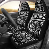Black And White Aztec Design Car Seat Covers 174510 - YourCarButBetter